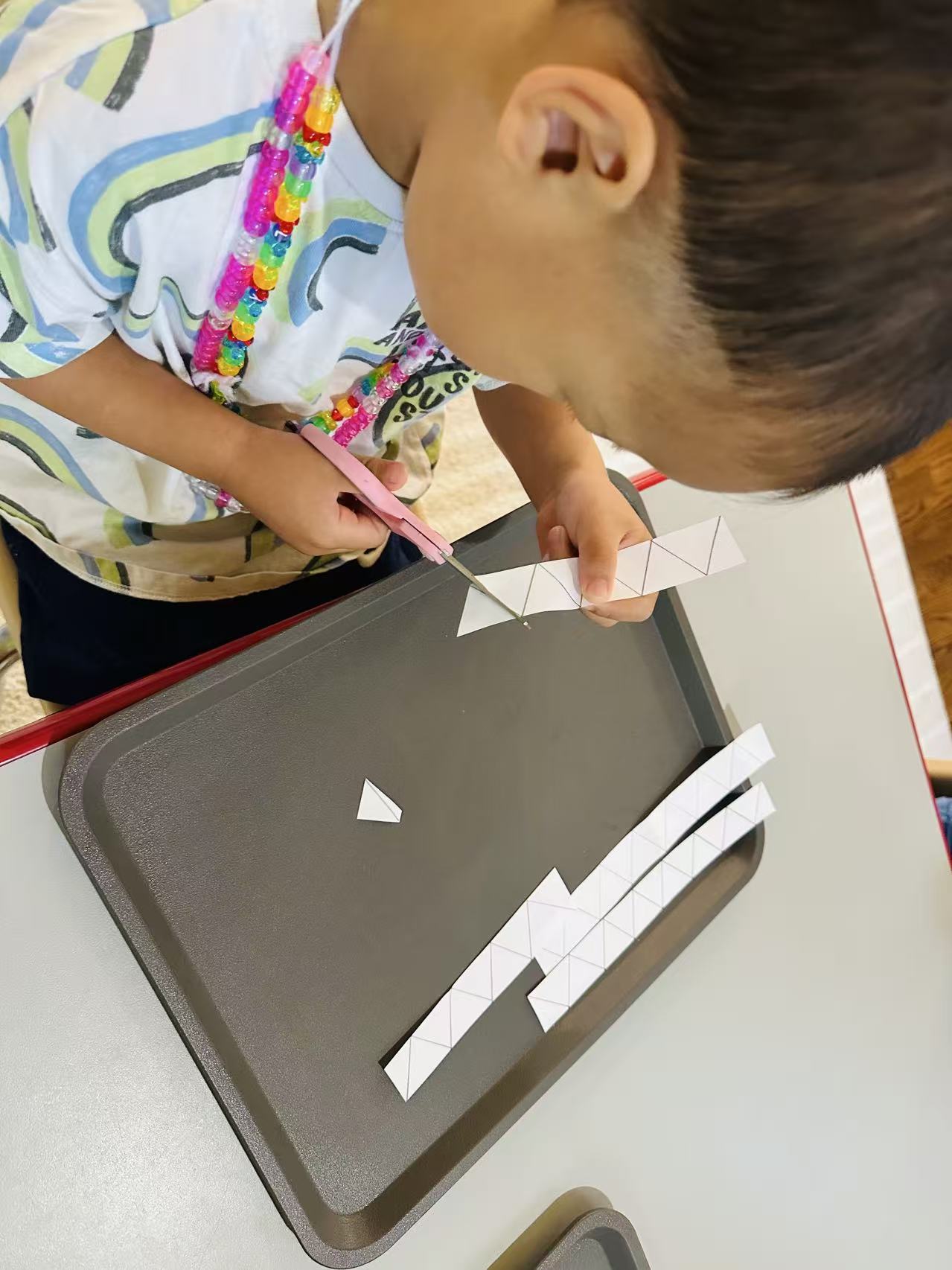 Kids activity at Aspen Montessori